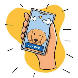 Upload a photo of your pet